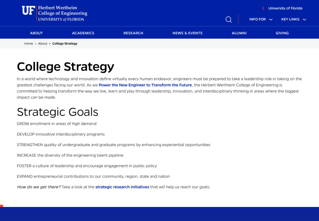 Page Title with No Sidebar page template