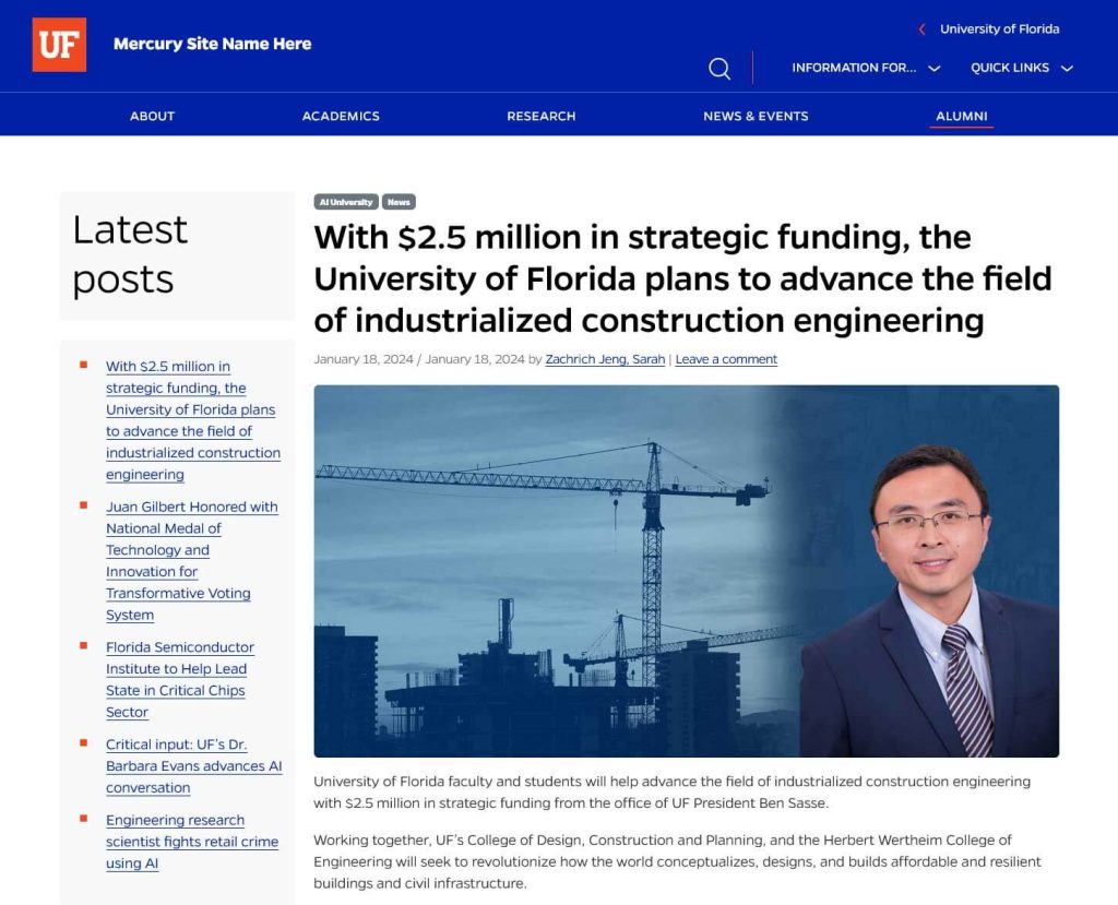 Post template: Sidebar