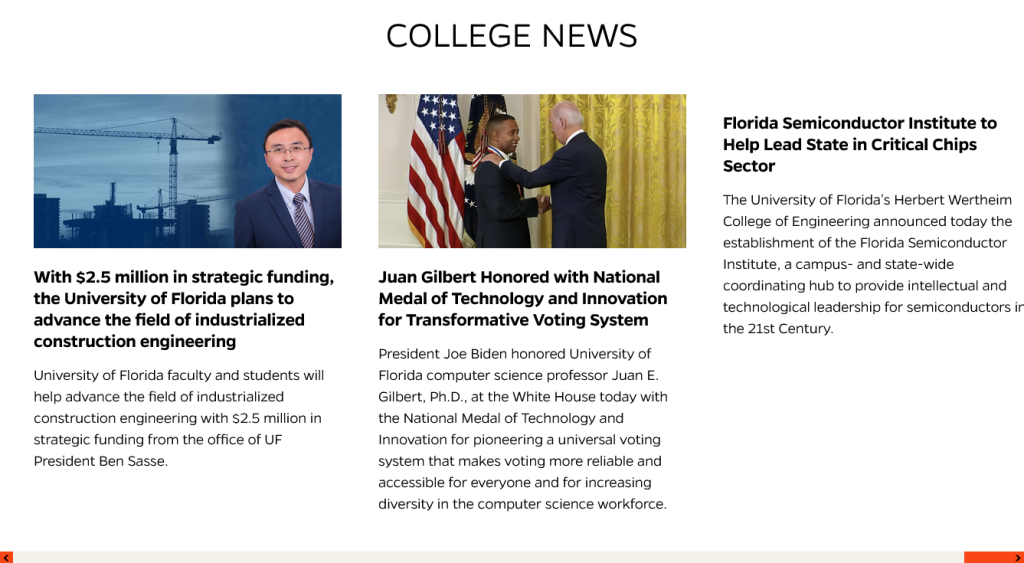 Manual news slider block in Mercury