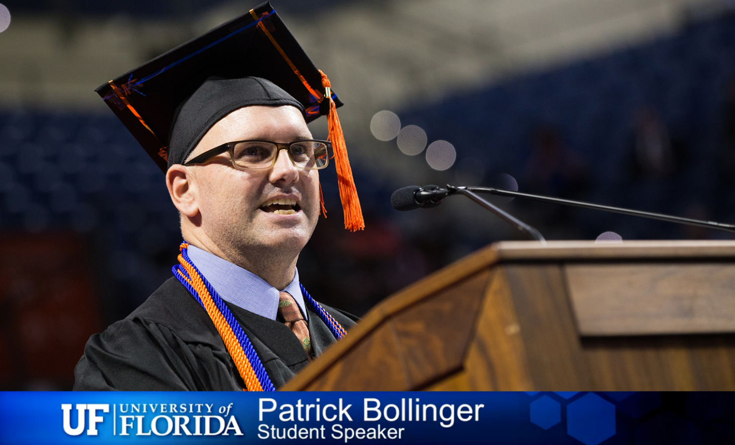 Student Speaker Patrick Bollinger