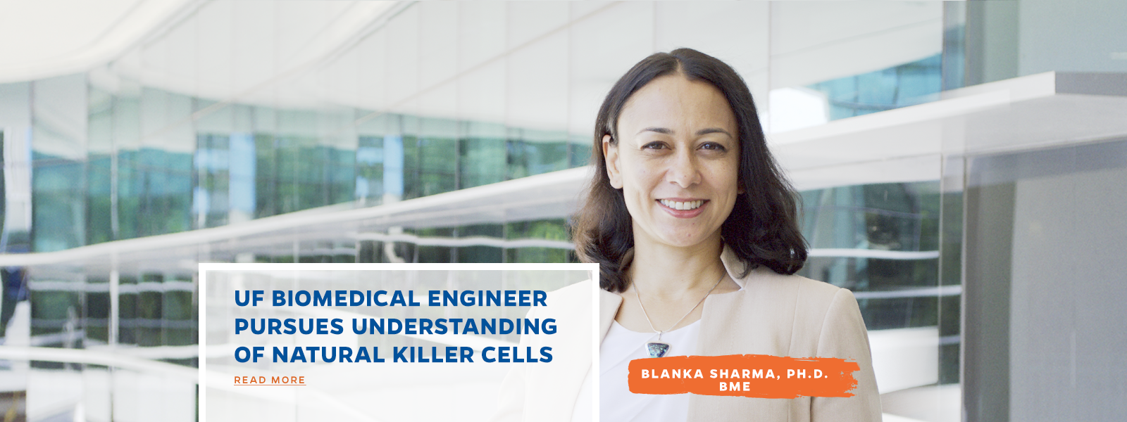 UF Biomedical Engineer Pursues Understanding of Natural Killer Cells