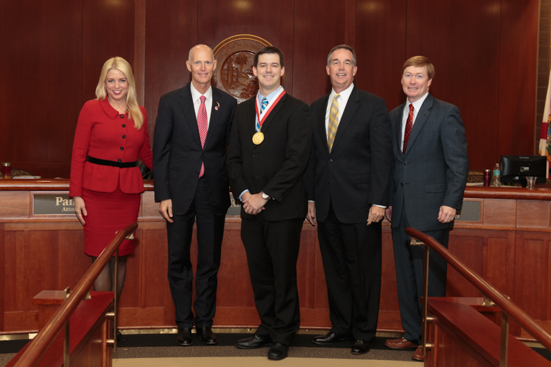 Young Entrepreneurship Award winner