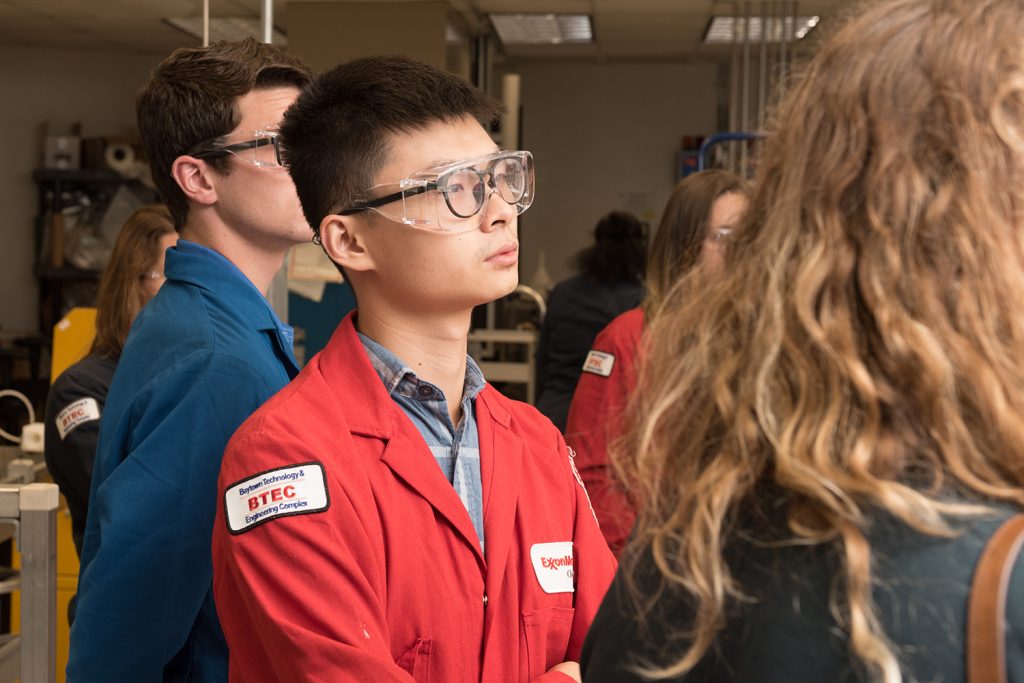 Safety workshop attendee