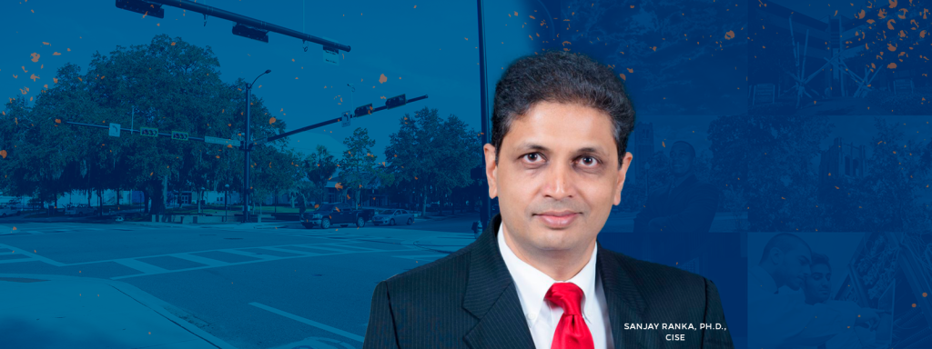 Dr. Ranka with intersection in the background