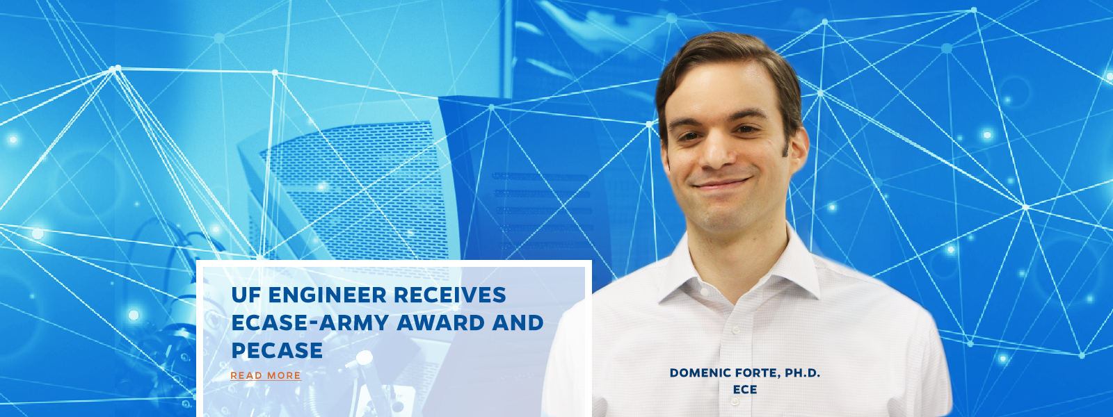 UF ENGINEER RECEIVES ECASE-ARMY AWARD and  pecase