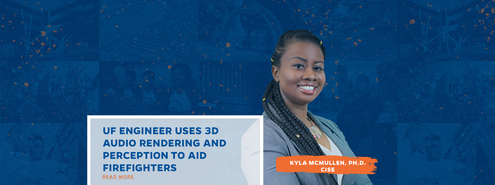 UF Engineer Uses 3D Audio Rendering and Perception to Aid Firefighters