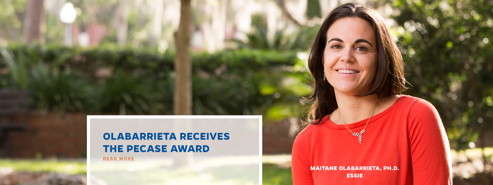 Olabarrieta Receives the PECASE Award