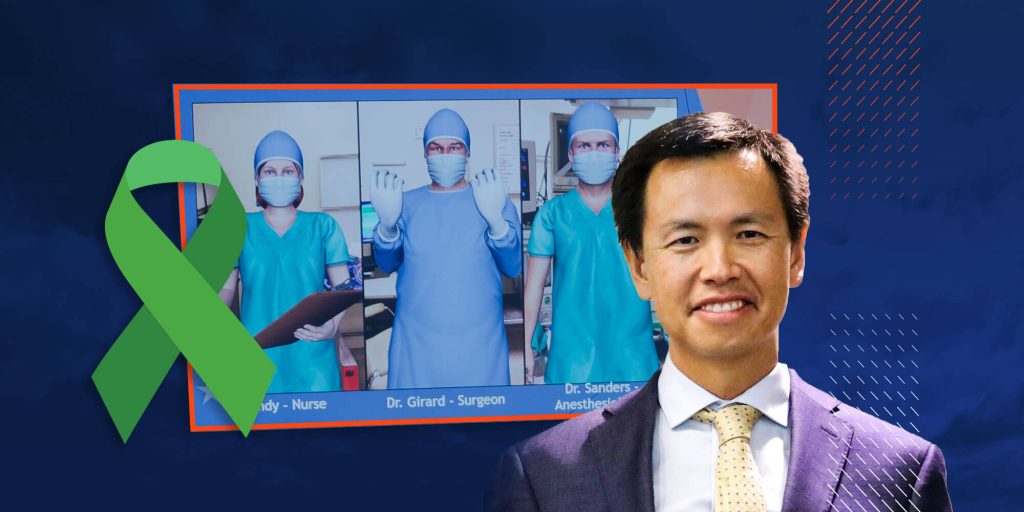 Benjamin Lok, Ph.D., a professor in the Department of Computer & Information Science & Engineering