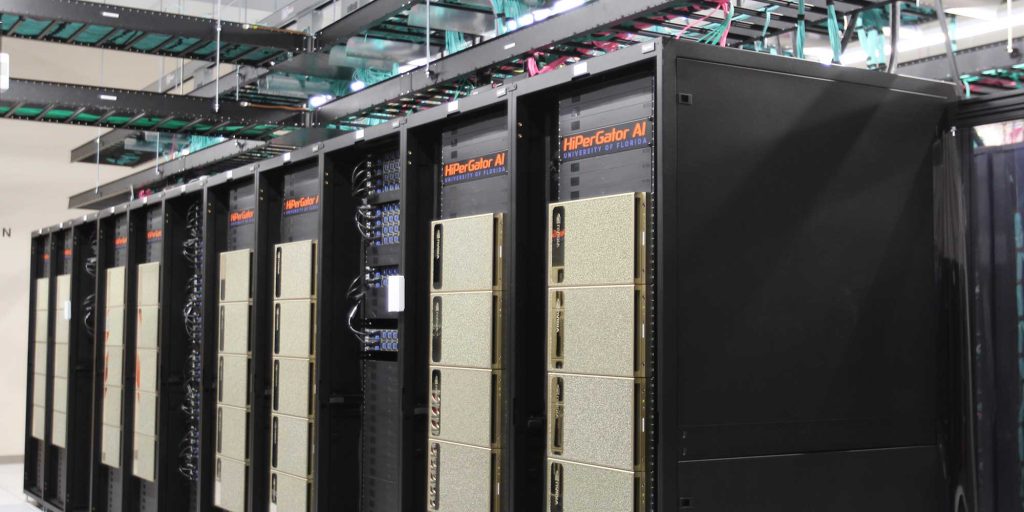 HiPerGator supercomputer at UF.