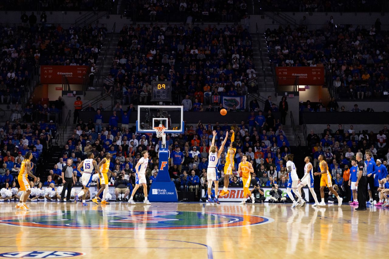 UF men's basketball game vs. Tennessee