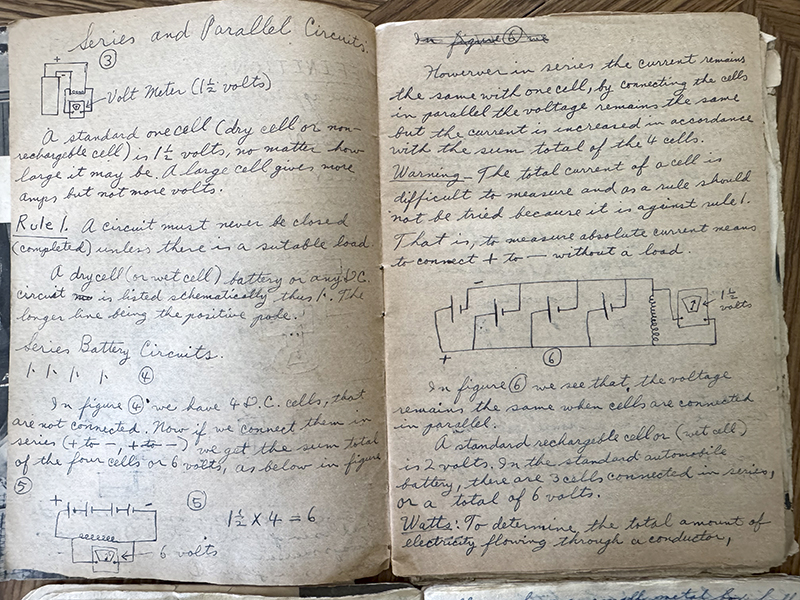 Sagid Salah's lab notebook
