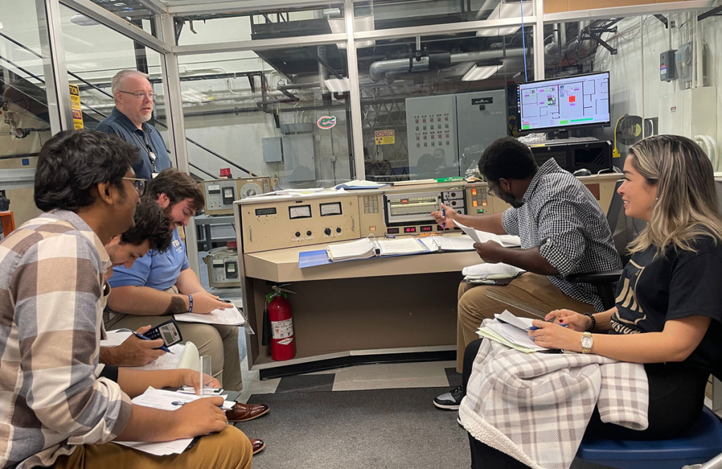 UFTR Director Donald Wall discusses UF’s nuclear reactor.  