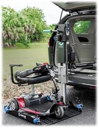 Weelchair lift device