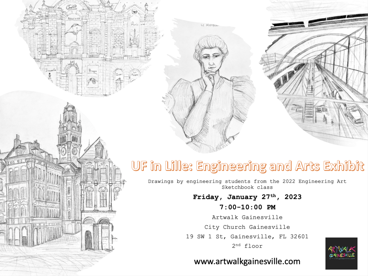 UF in Lille: Engineering and Arts Exhibit 