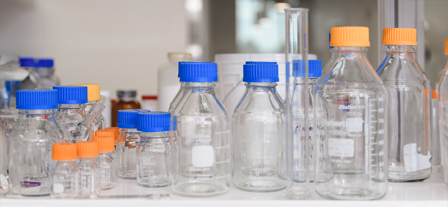 Containers in a UF Engineering lab